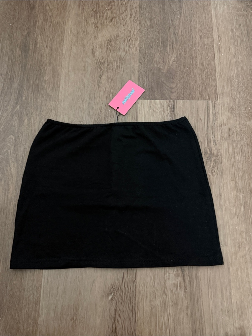Edikted Black Mini Skirt